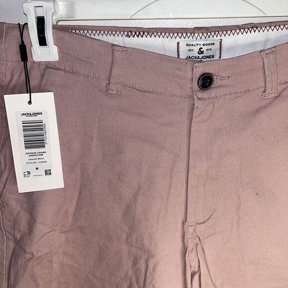 Men's Shorts JjChin Medium DeauM 6" Inseam Chino Performance Stretch Golf Preppy - Picture 2 of 5